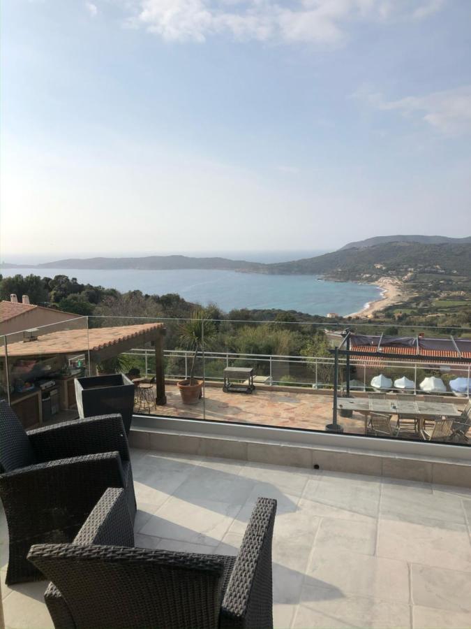 Haut De Villa - Vue Mer Avec Coucher De Soleil 卡尔热斯 外观 照片